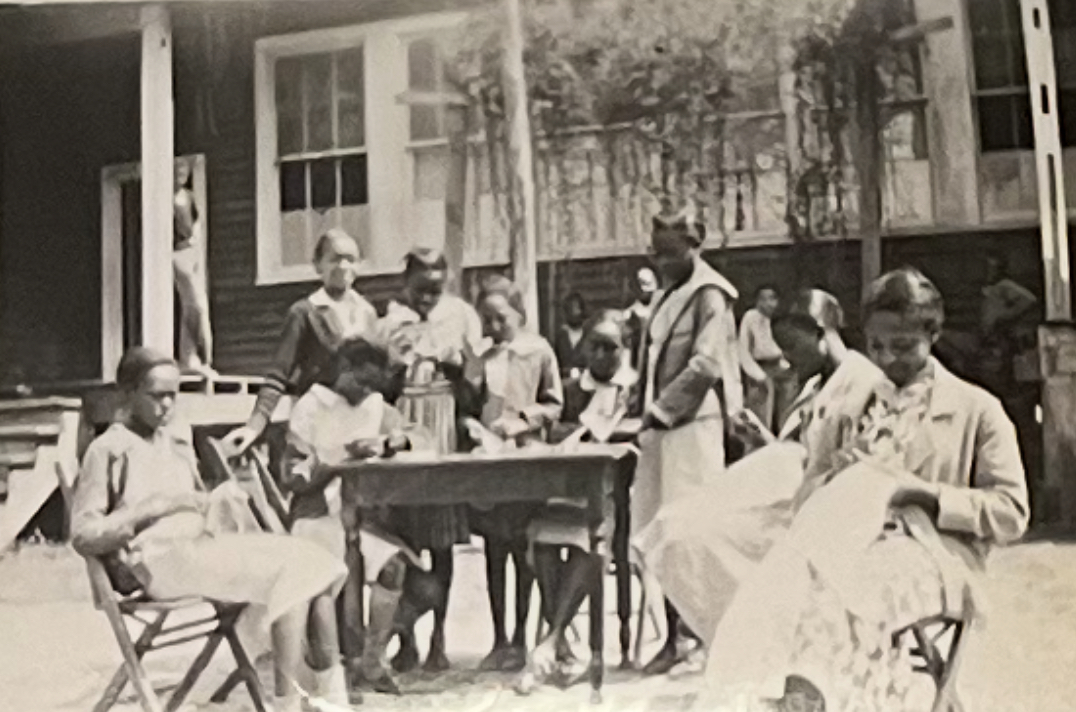 Sewing Class of the Junior High S.C.I. 